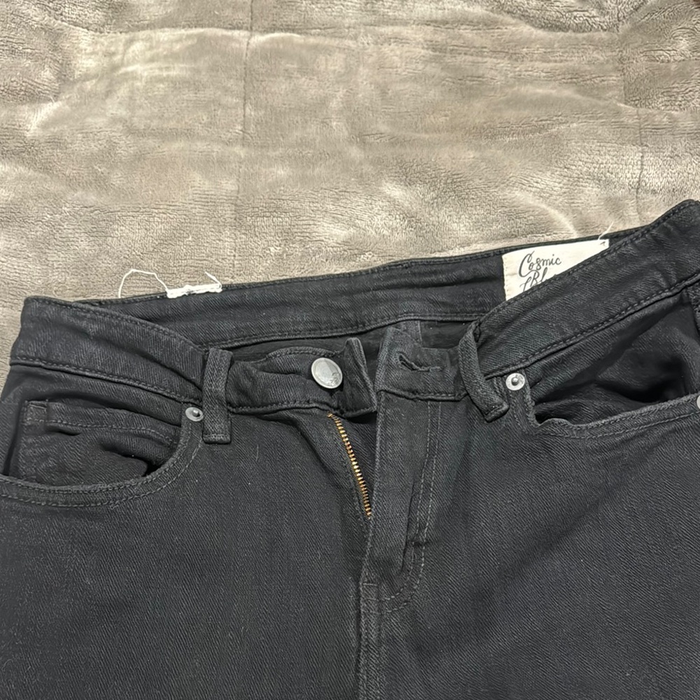 Cosmic Black Denim Jeans